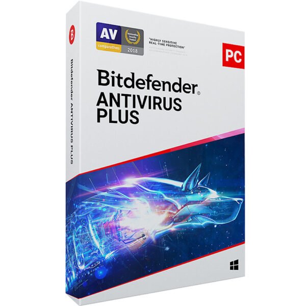 Bitdefender Antivirus Plus 1 Year for 3 Windows PCs